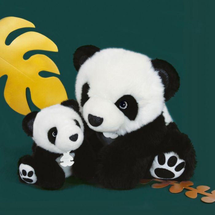 Doudou et Compagnie Panda Plush Toy - 25 cm