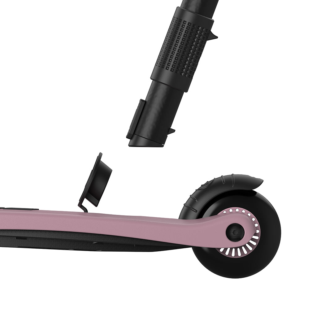 Scoot and Ride, Highway Kick 1, Push & Go Scooter with Push Bar - Wildberry