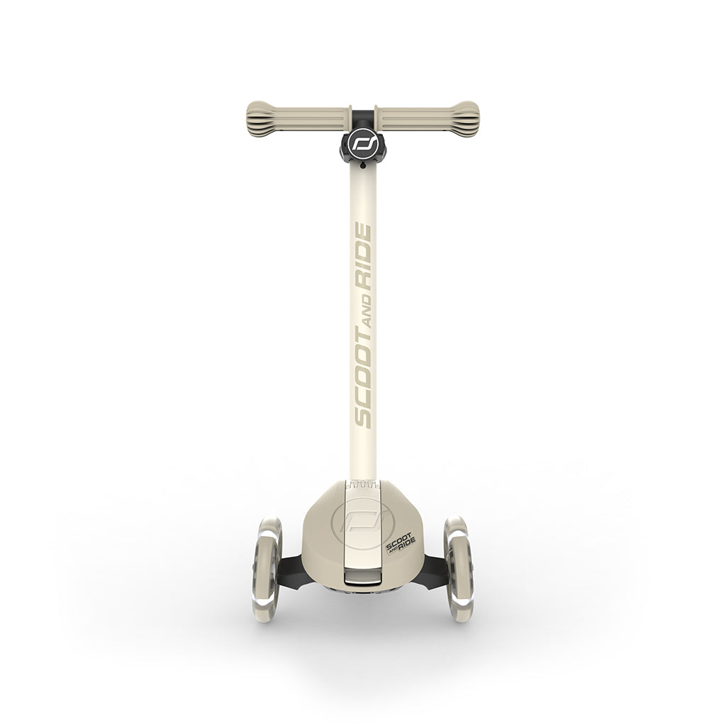 Scoot and Ride Highway Kick 3S, Kick Scooter - LED Ash