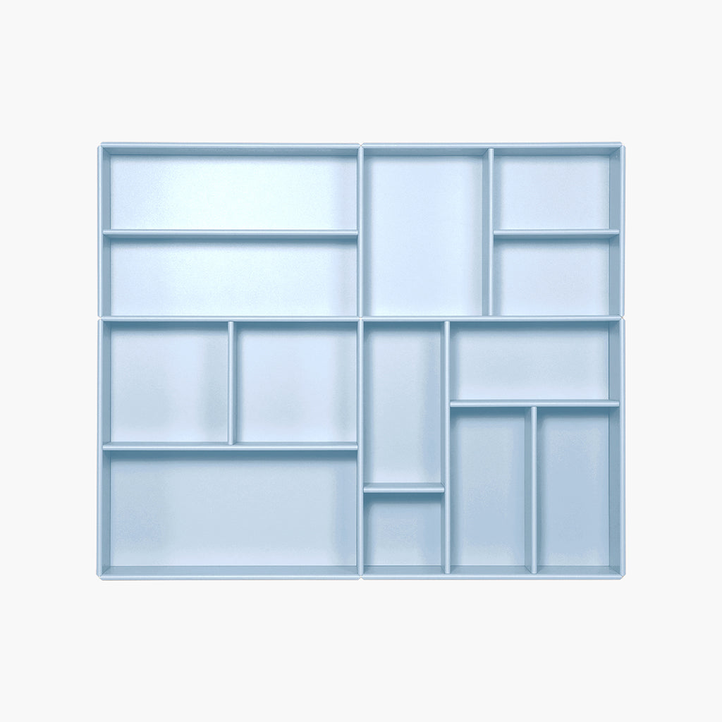 By Aulum Helena Wall Shelf, 117x97 cm - Himalayan Blue