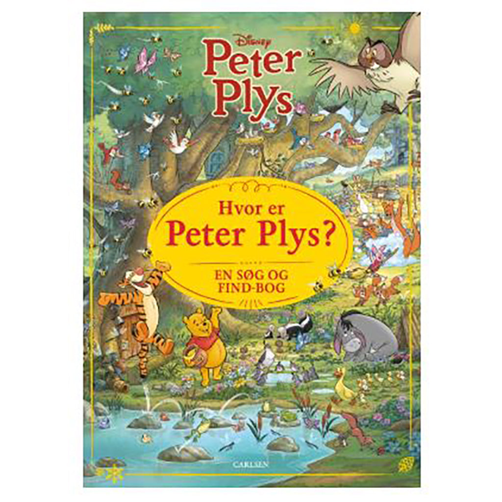 Hvor er Peter Plys? En søg og find-bog