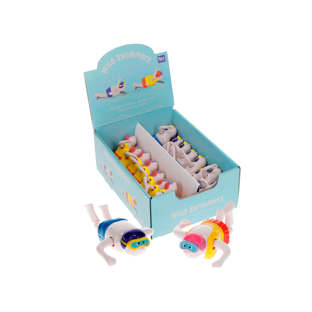 Rex London Wind-Up Swimming Figure, Assorted Models