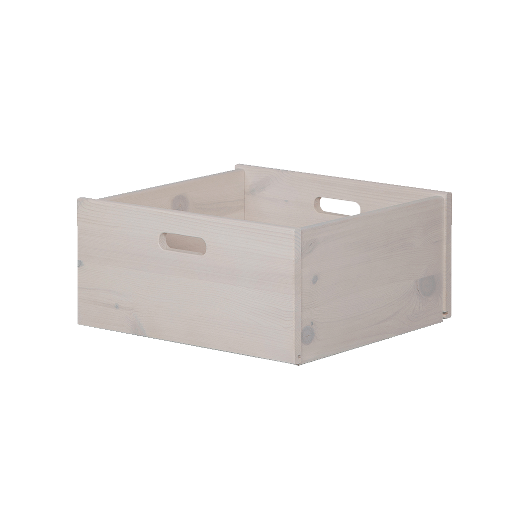 By Aulum Dana Storage Box, 30 or 40 cm Depth - White Pigmented