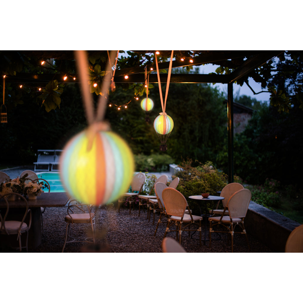 LED Balloon, Jules Verne Rainbow - 42 cm
