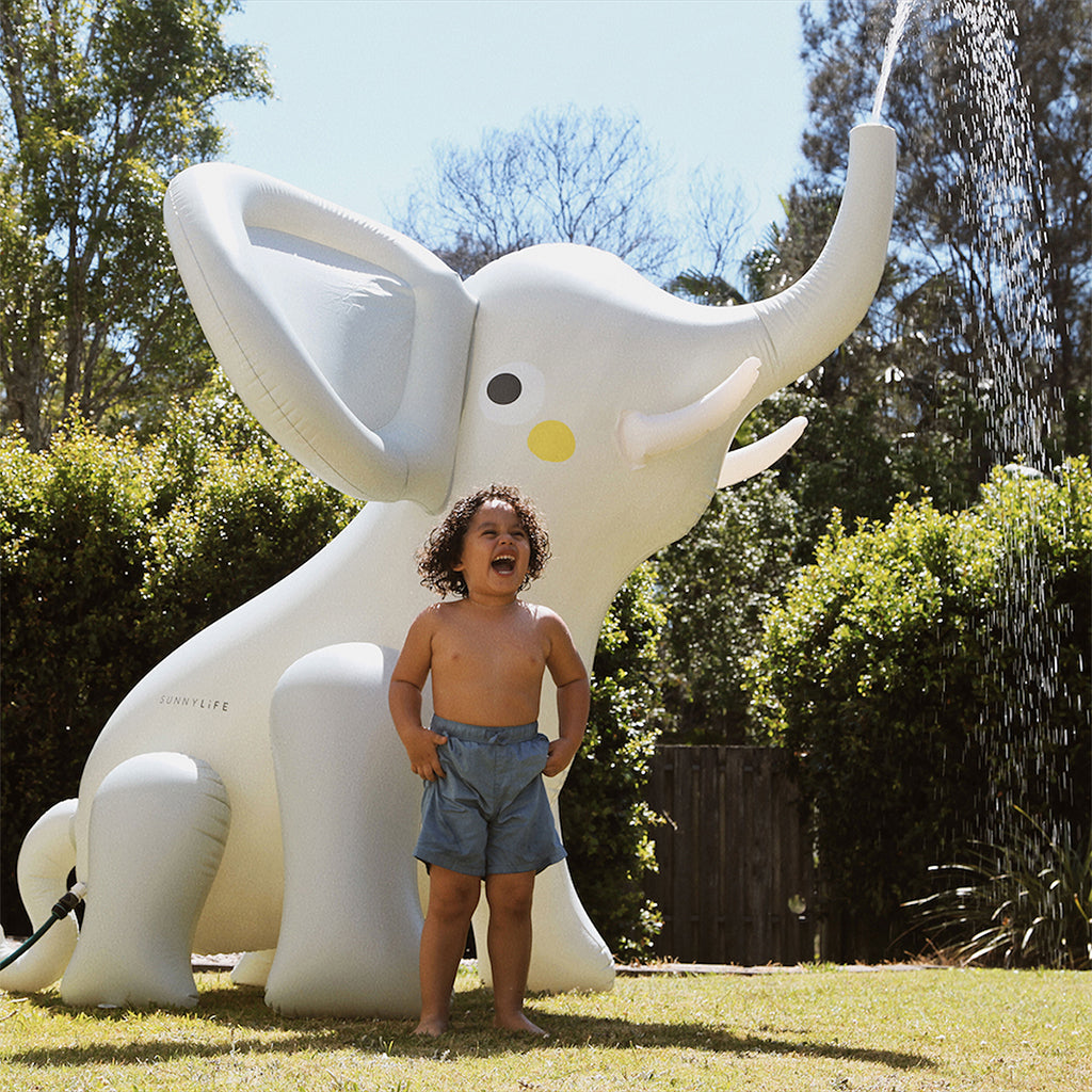 Sunnylife Giant Inflatable Sprinkler, Eli the Elephant