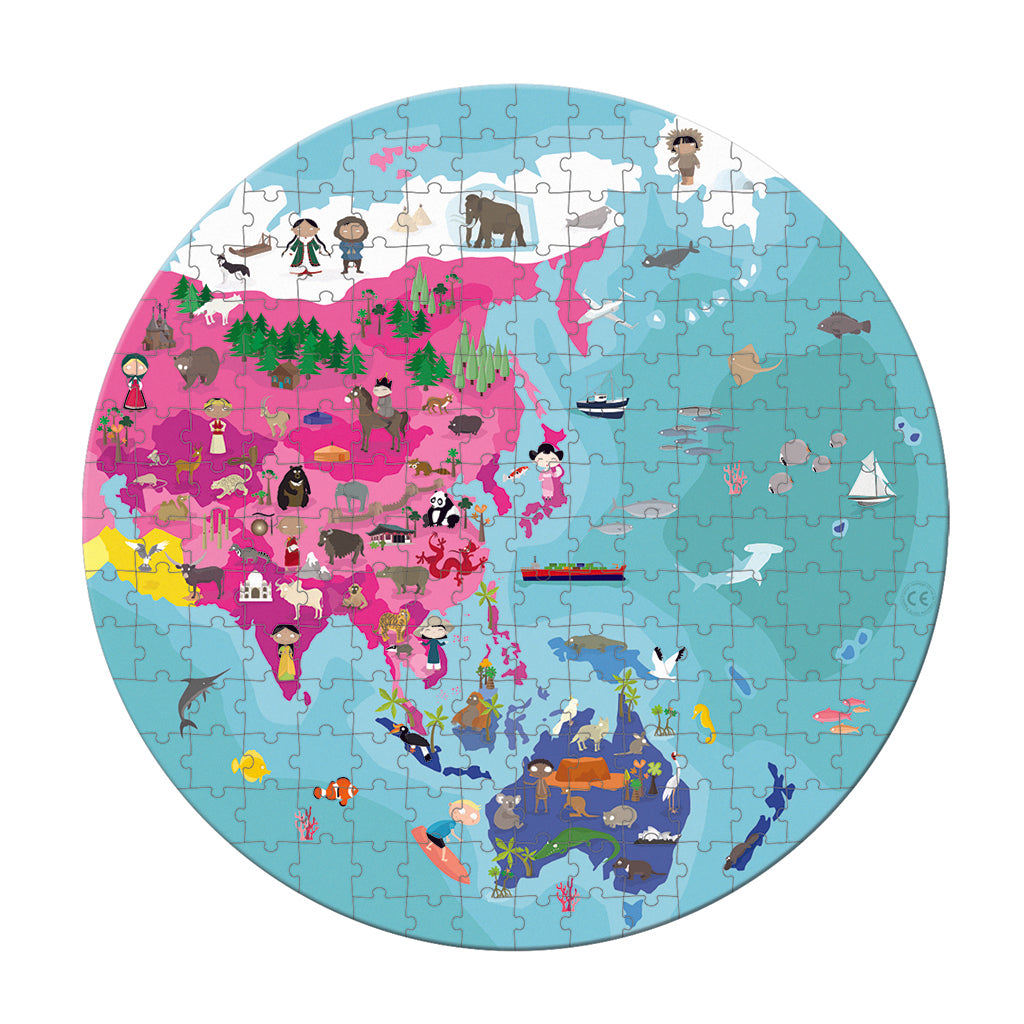 "World Puzzle by Janod"