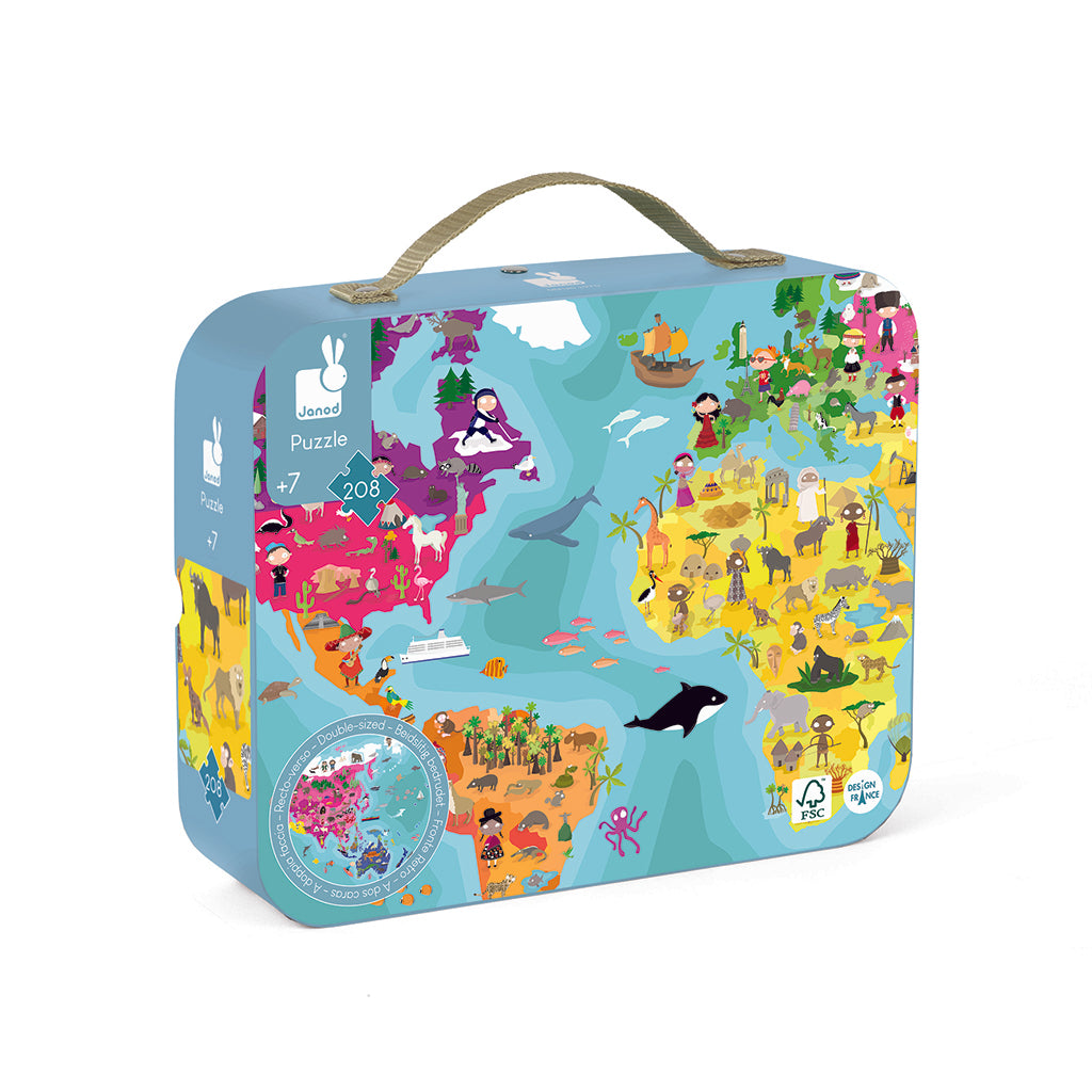 "World Puzzle by Janod"