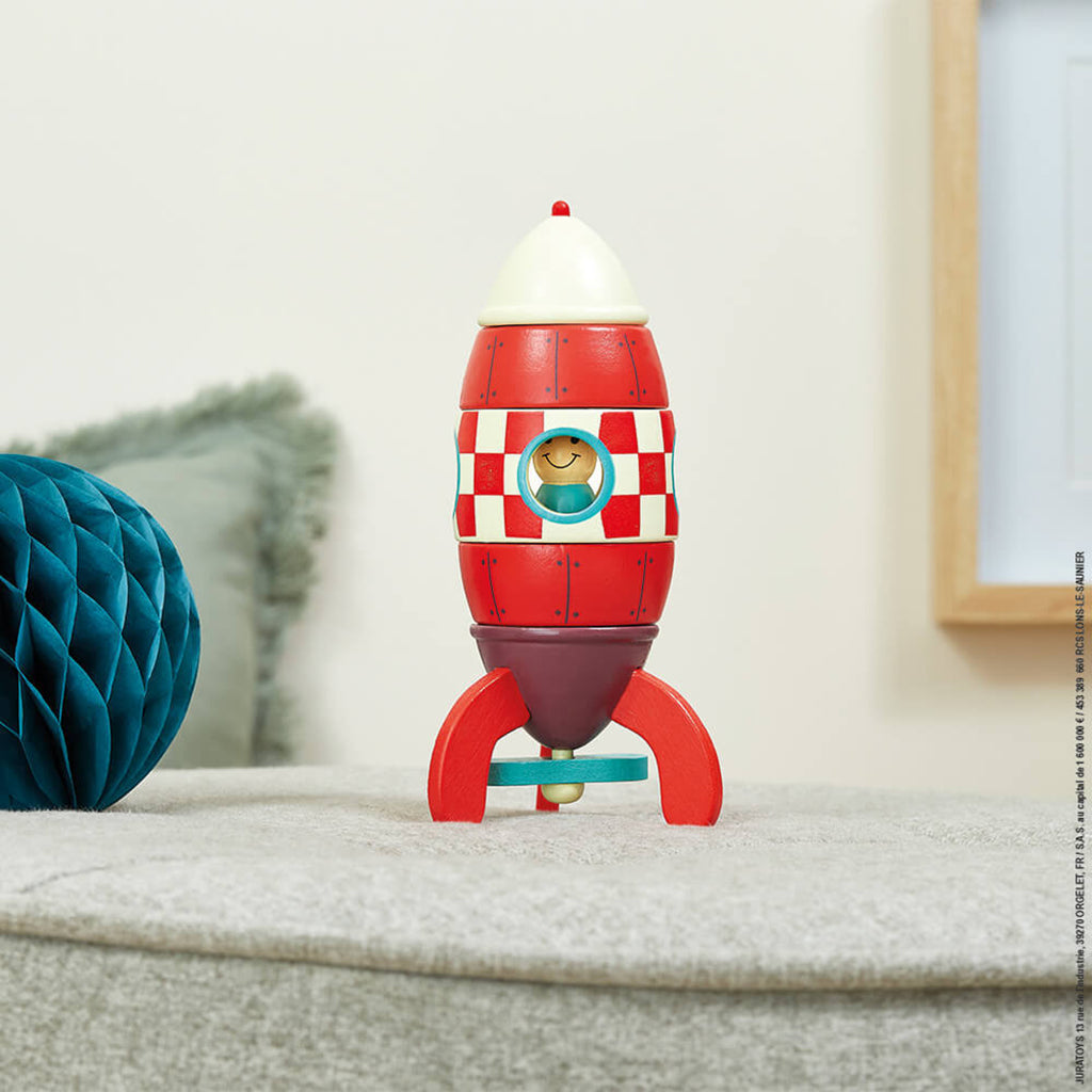 Janod Magnetic Toy, Little Rocket