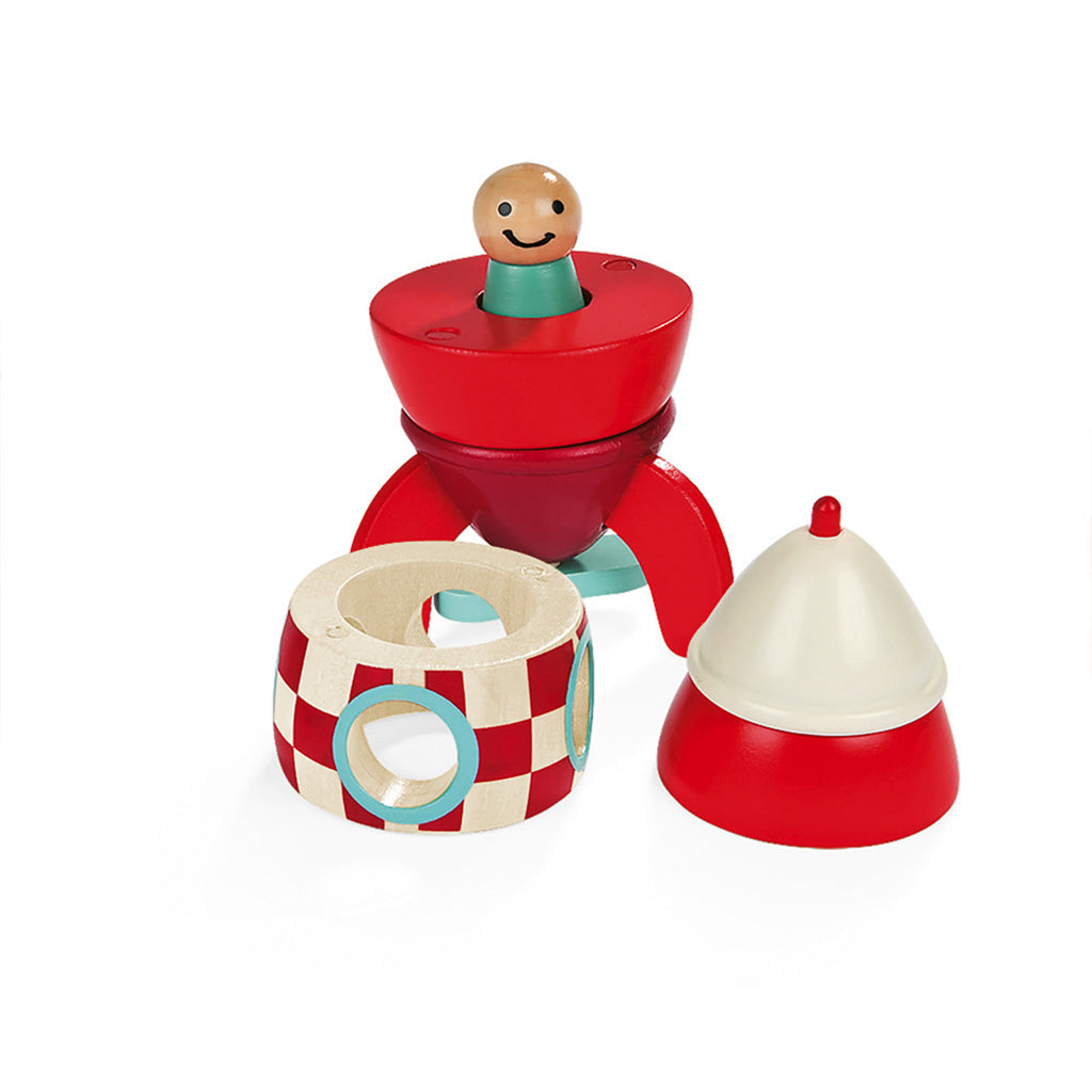 Janod Magnetic Toy, Little Rocket