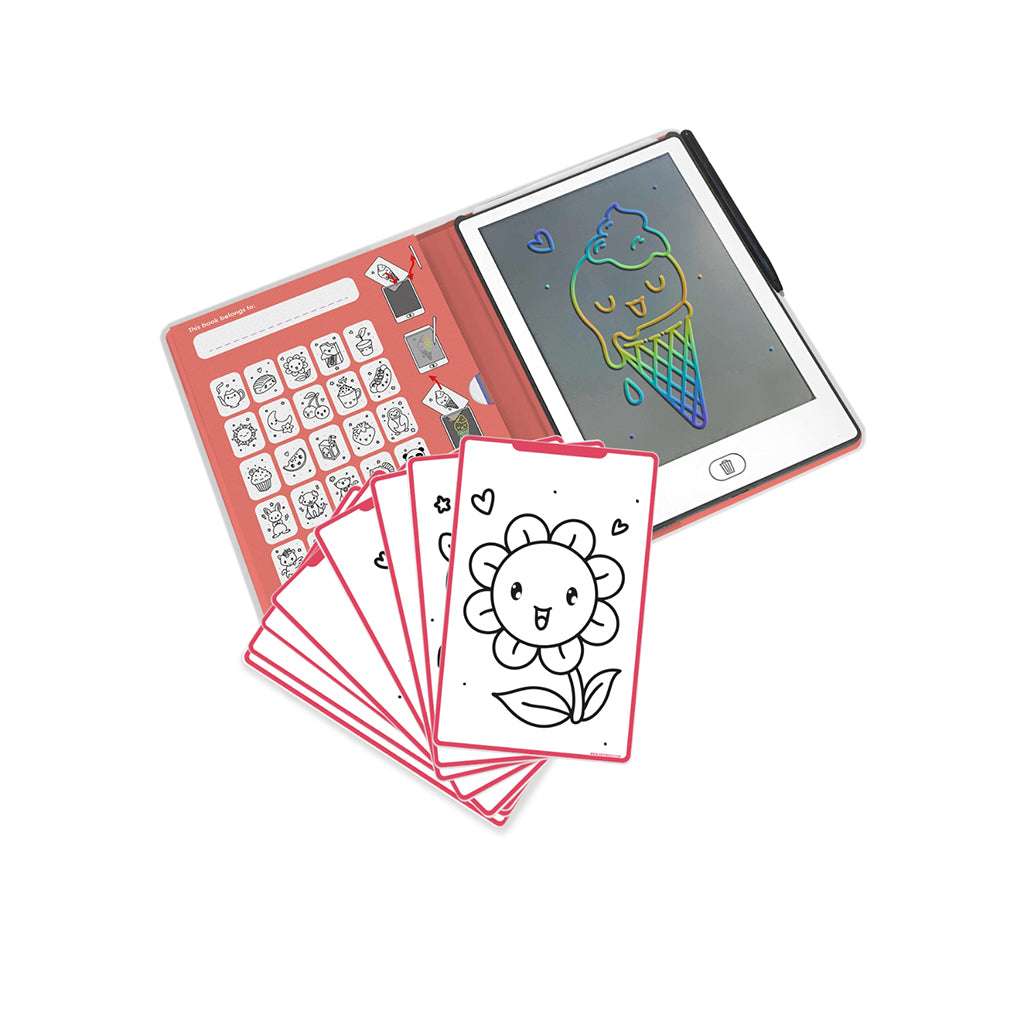 KidyDraw Mini Drawing Board, Kawaii