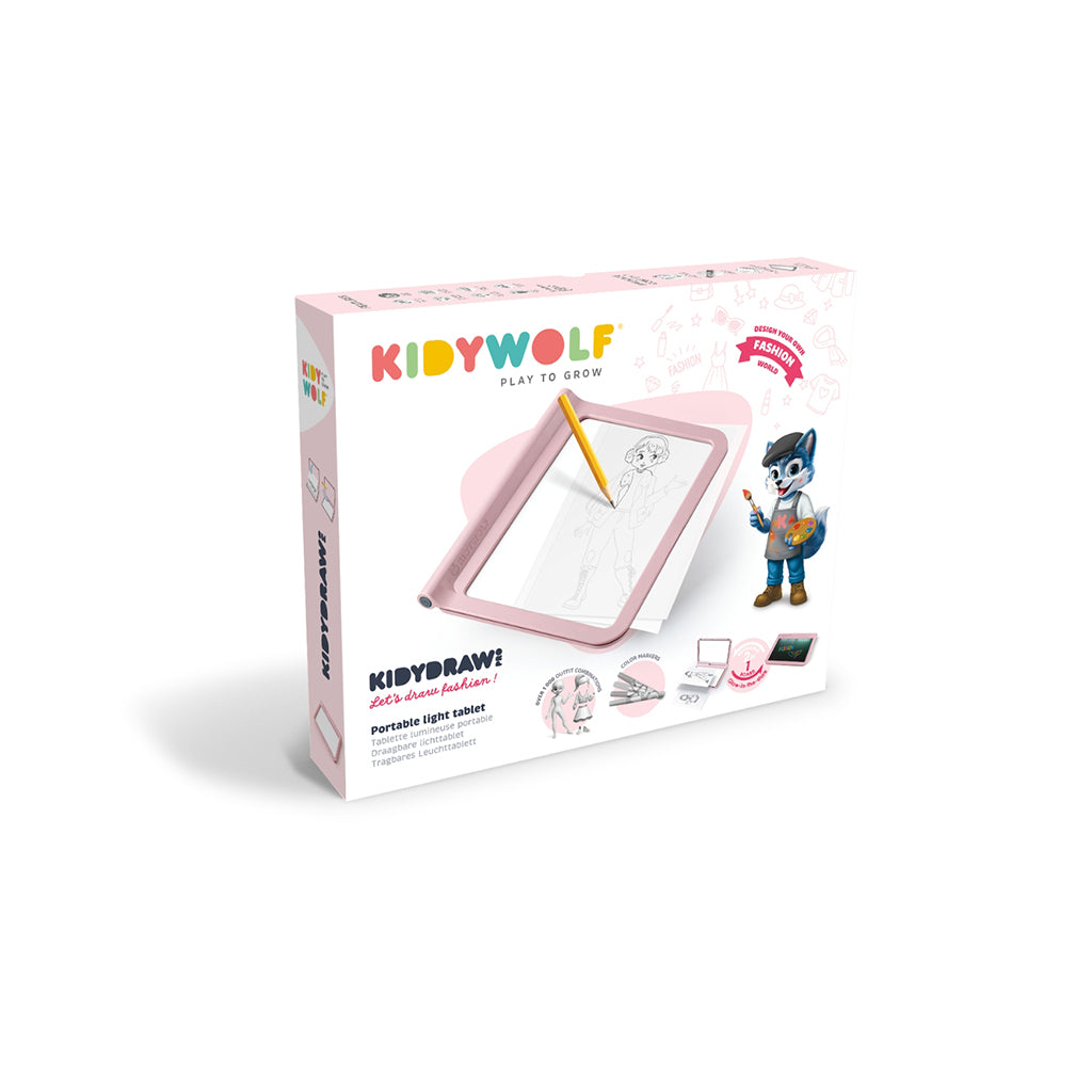 Kidydraw Pro, Light-Up Drawing Board, Fashion