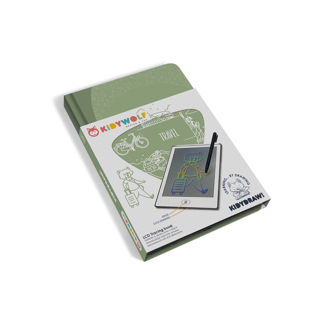 KidyDraw Mini Drawing Board, Travel Edition