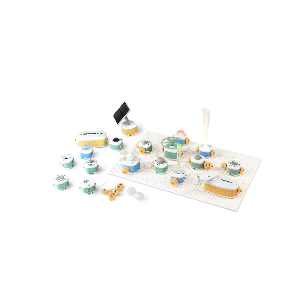 Kidyelec-Expert, Electricity and Power Experiment Kit - 18 Pieces