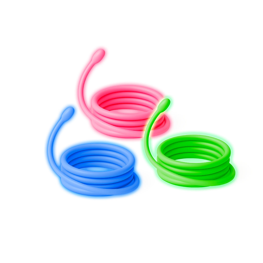 Kidyneon, DIY Glow-in-the-Dark Pictures with Neon Thread, 9 Pieces - Big Pack