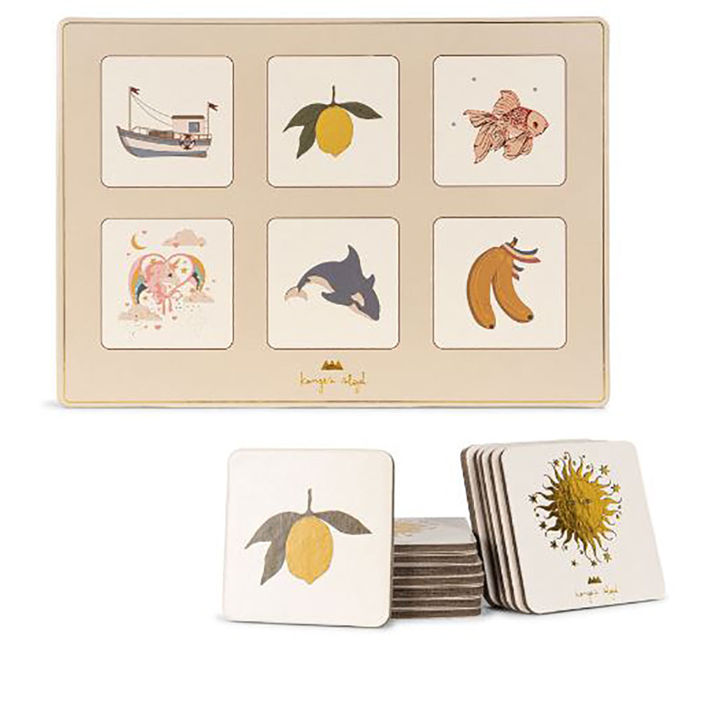 Konges Sløjd Picture Lotto, My First Picture Lotto – Creme