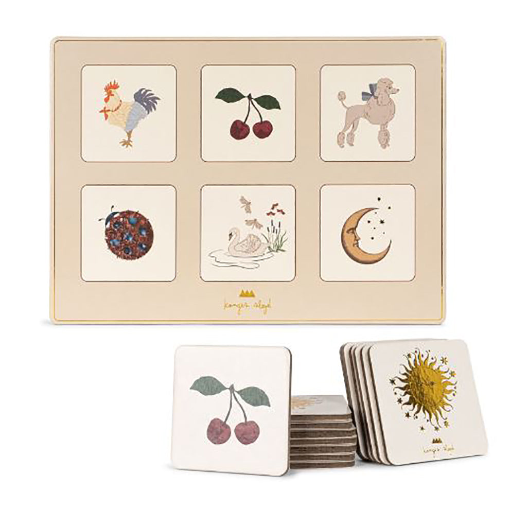 Konges Sløjd Picture Lotto, My First Picture Lotto – Creme