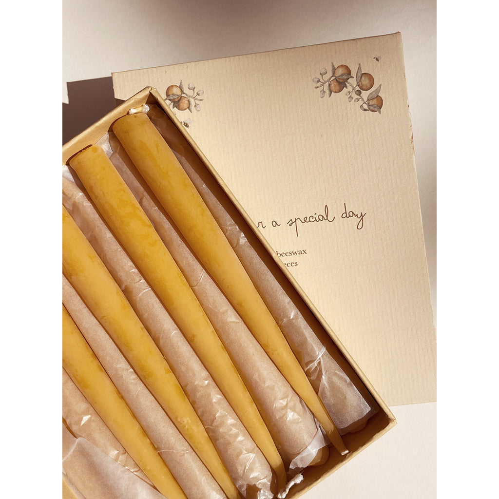 Konges Sløjd Candles for Birthday Train, Nature