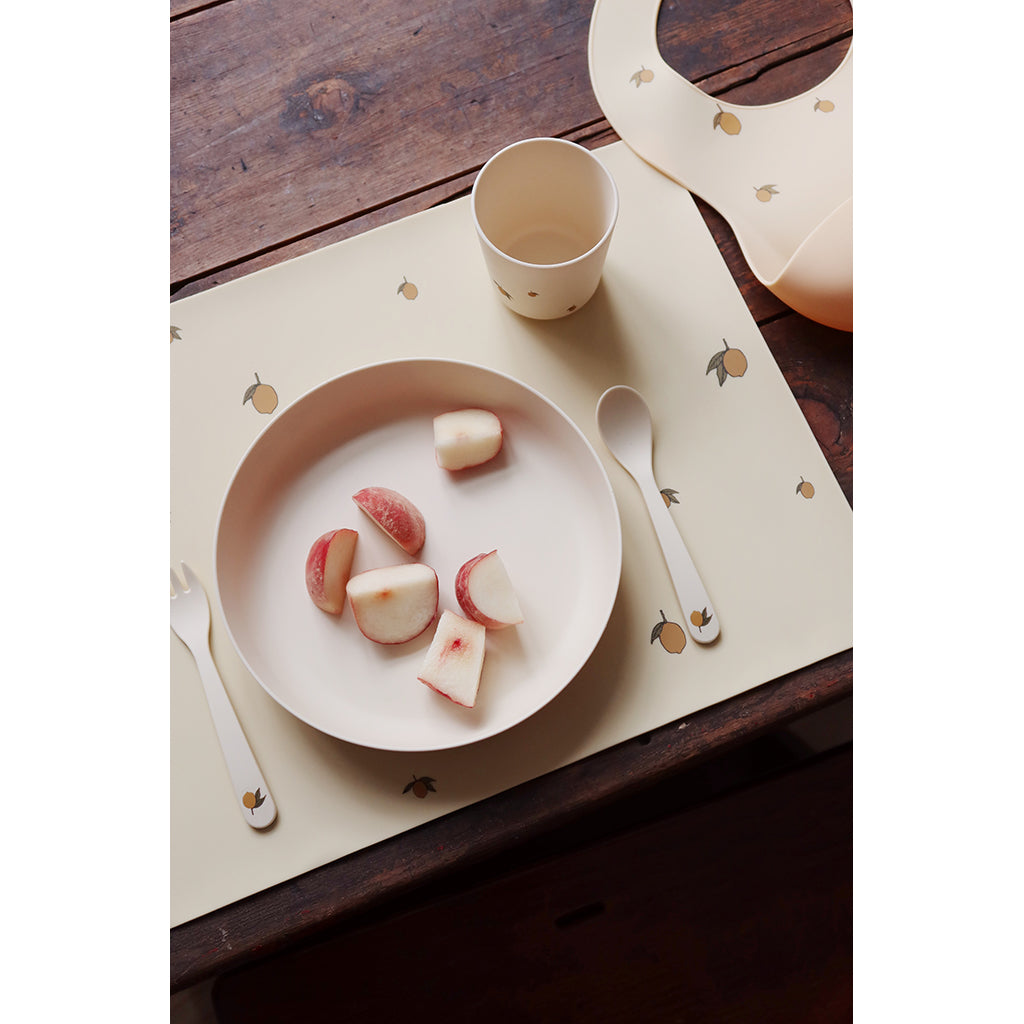 Konges Sløjd Dinner Set, 5 Pieces - Lemon