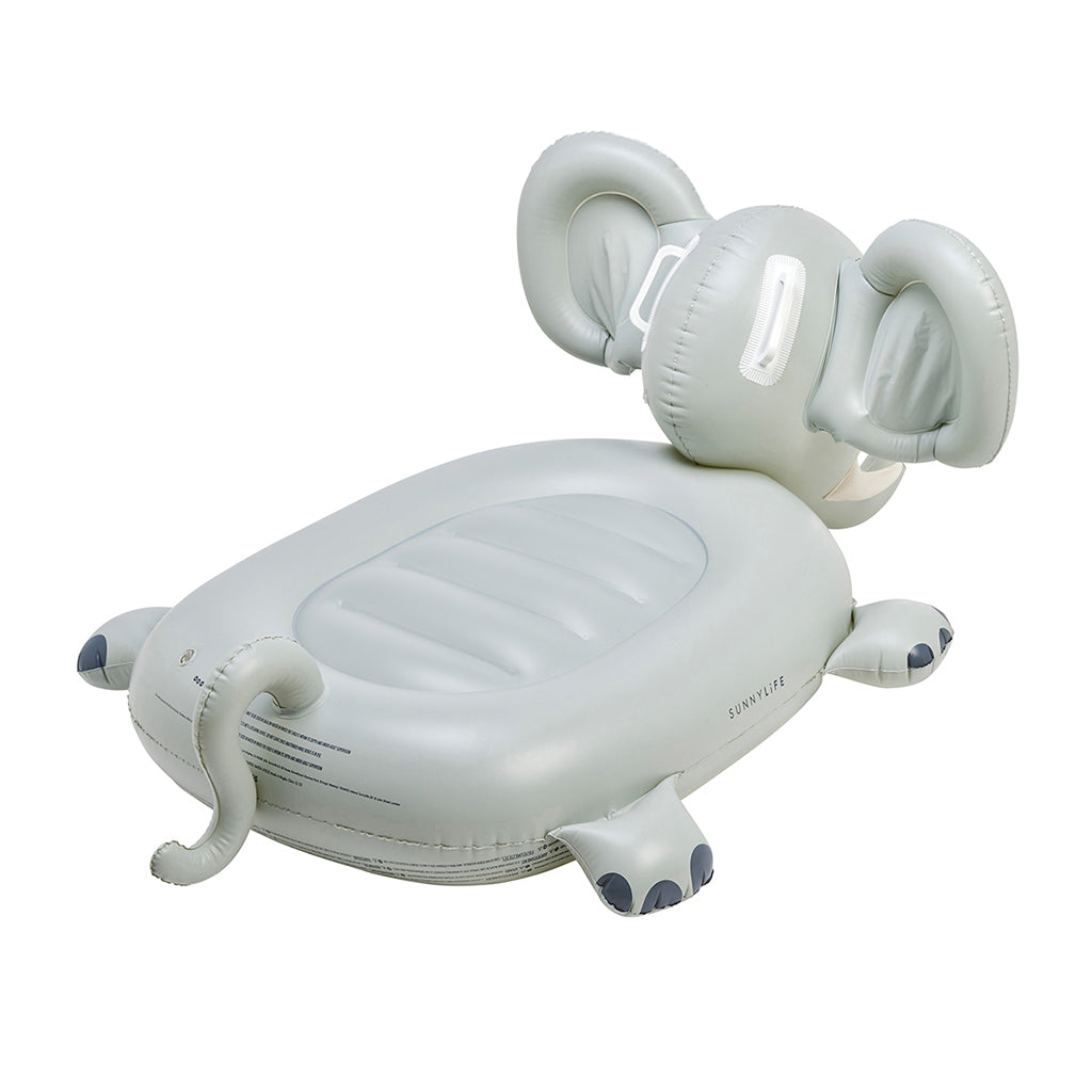 Sunnylife Kids Ride-On Pool Float, Eli the Elephant