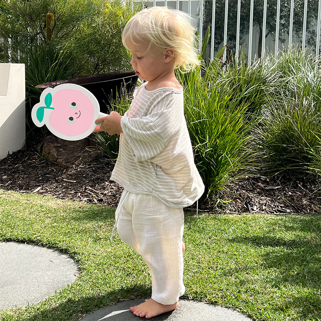 Sunnylife Kids Velcro Beach Tennis, Poppy the Peach