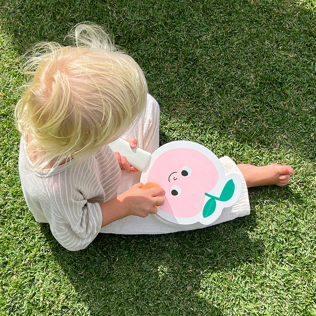 Sunnylife Kids Velcro Beach Tennis, Poppy the Peach