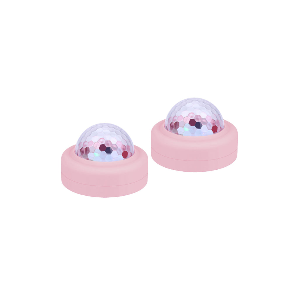 Lalarma Disco Duo, Rose – Set of 2 Mini Disco Lights