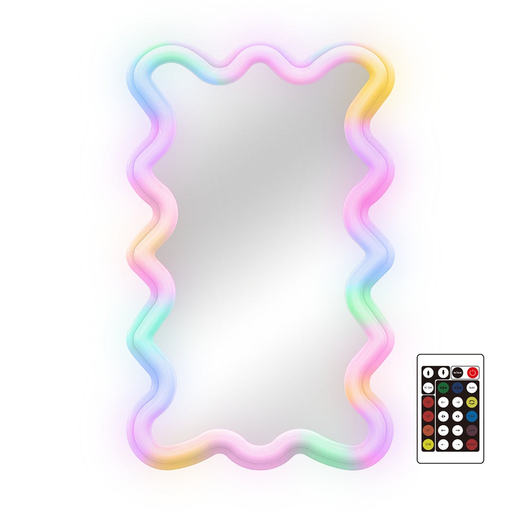Lalarma Magical Luminous Mirror, Magic Glow Mirror - Small