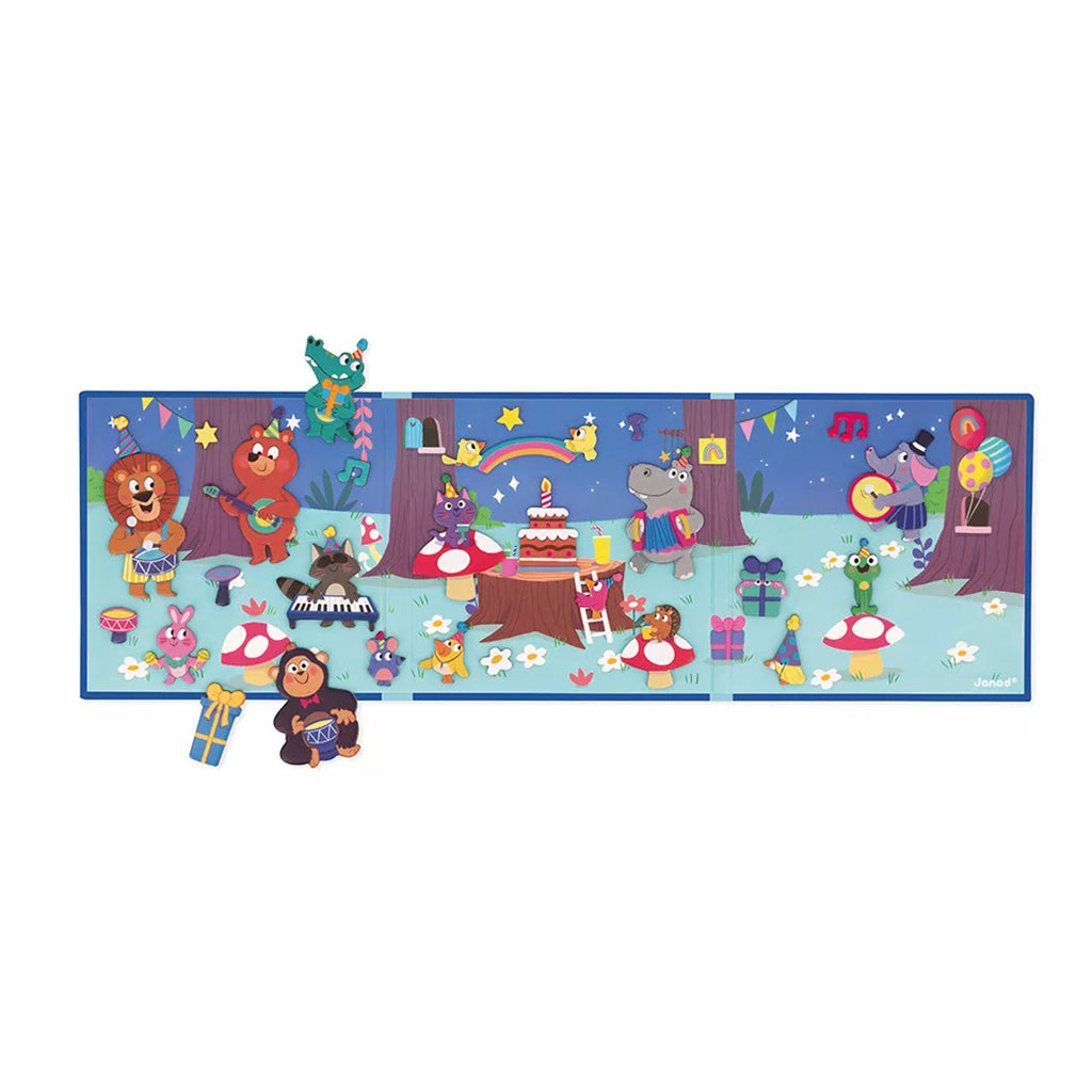 Janod Magnetic Playset, The Animal Party