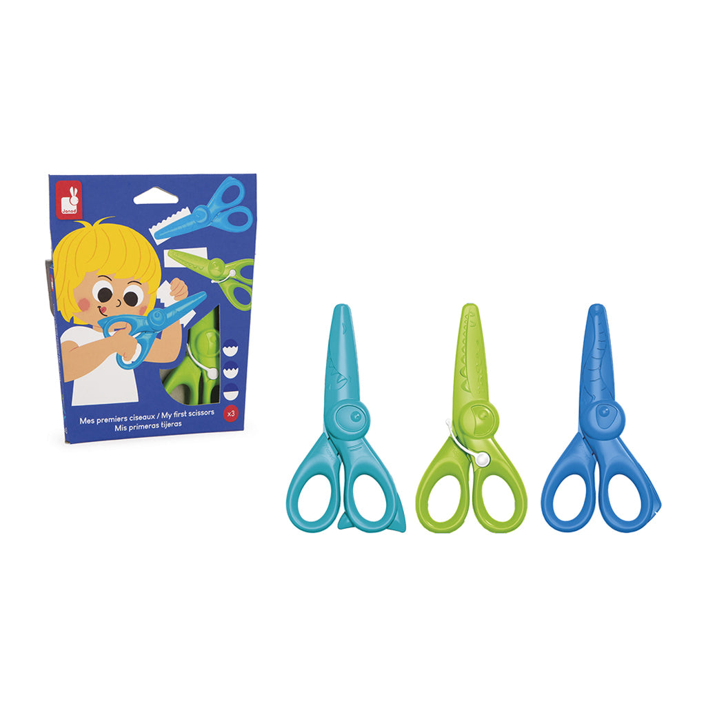 Janod My First Scissors, Set of 3 Children&