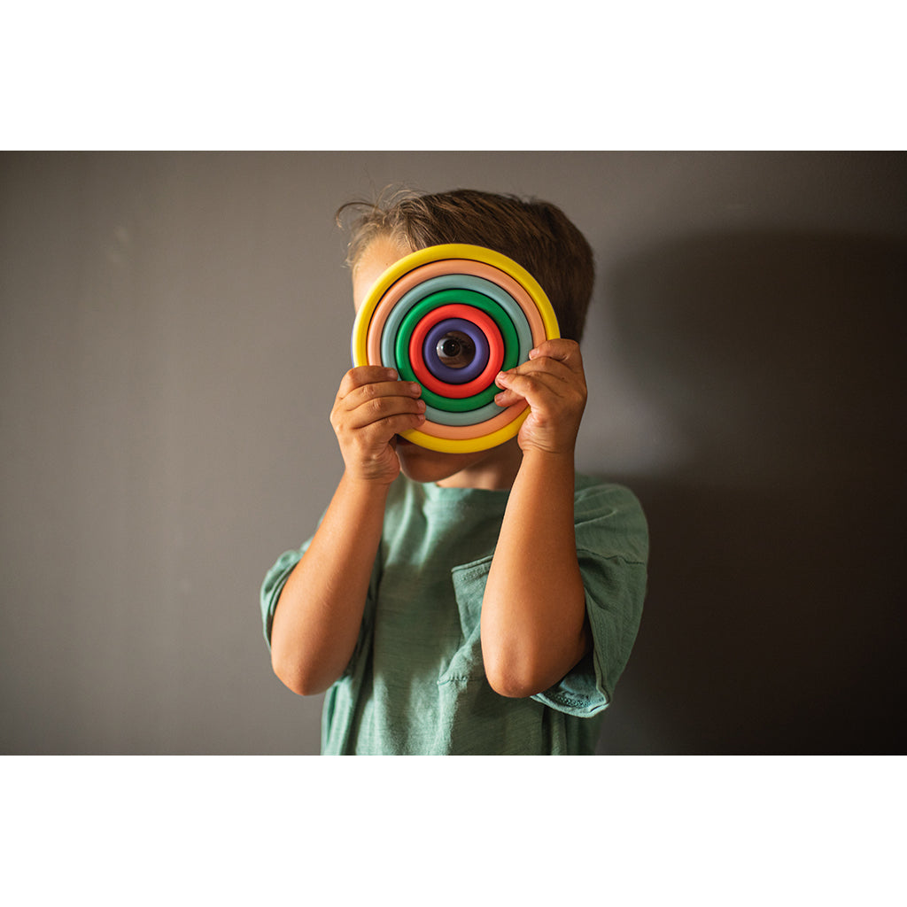 Little L, Baby Toy, Activity Rings - Vibrant Colors