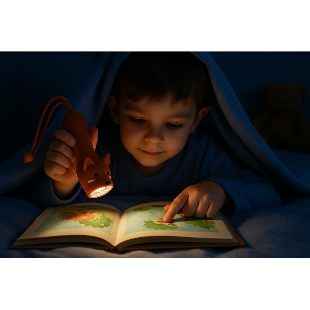 Little L, Silicone Flashlight - Fox