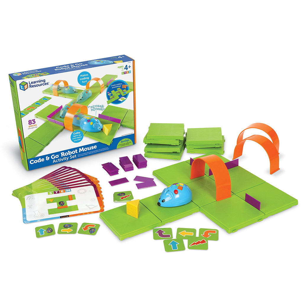 Code & Go® Activity Set with a Programmable Robot Mouse