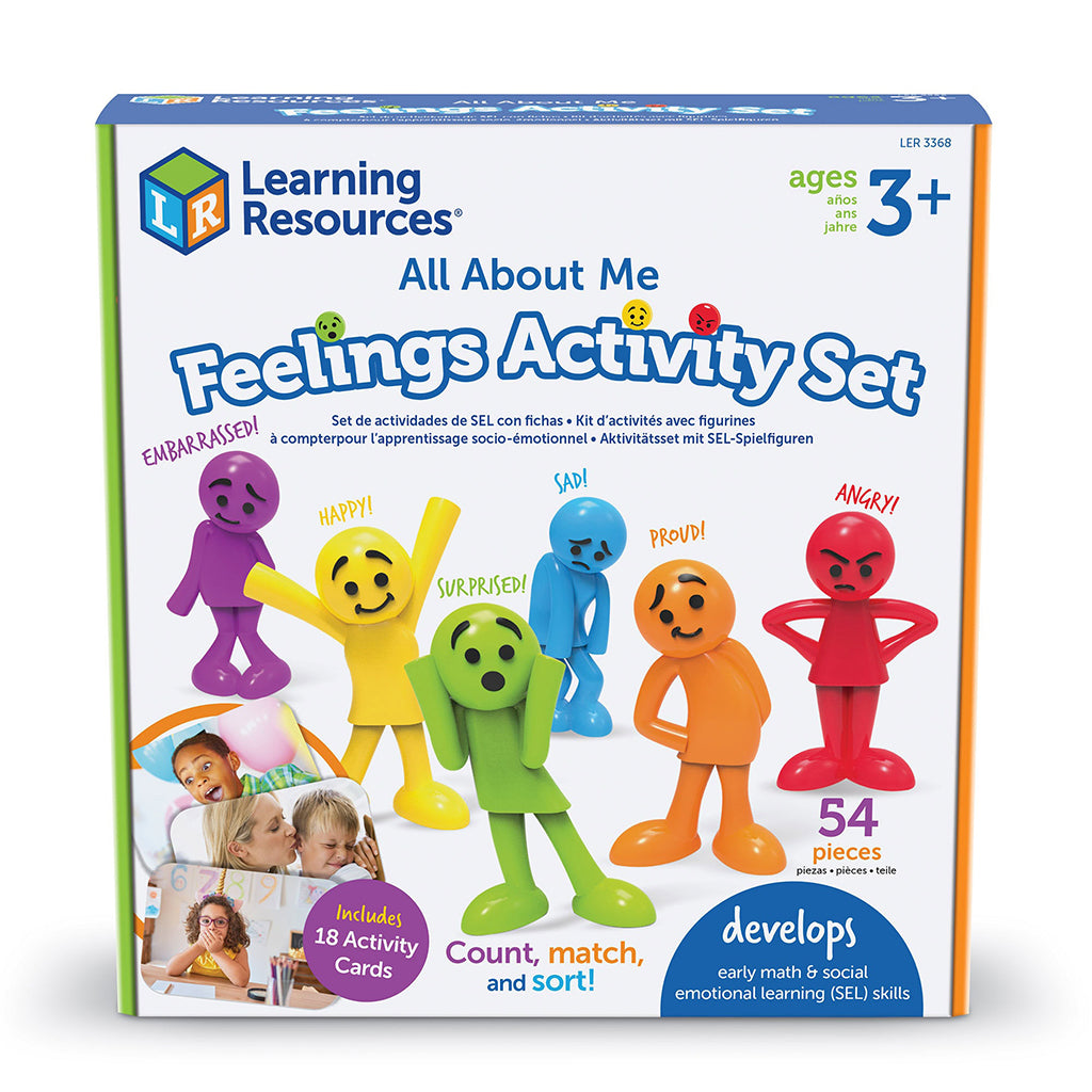 Explore Emotions and Body Language - Activity Set with Figures