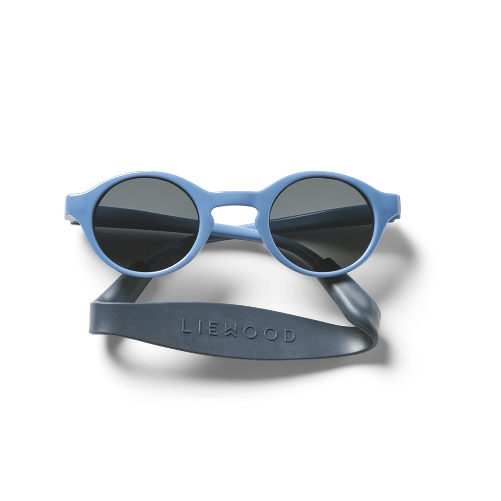 Liewood Stacey Baby Sunglasses for Ages 1 and Up, Riverside/Classic Navy