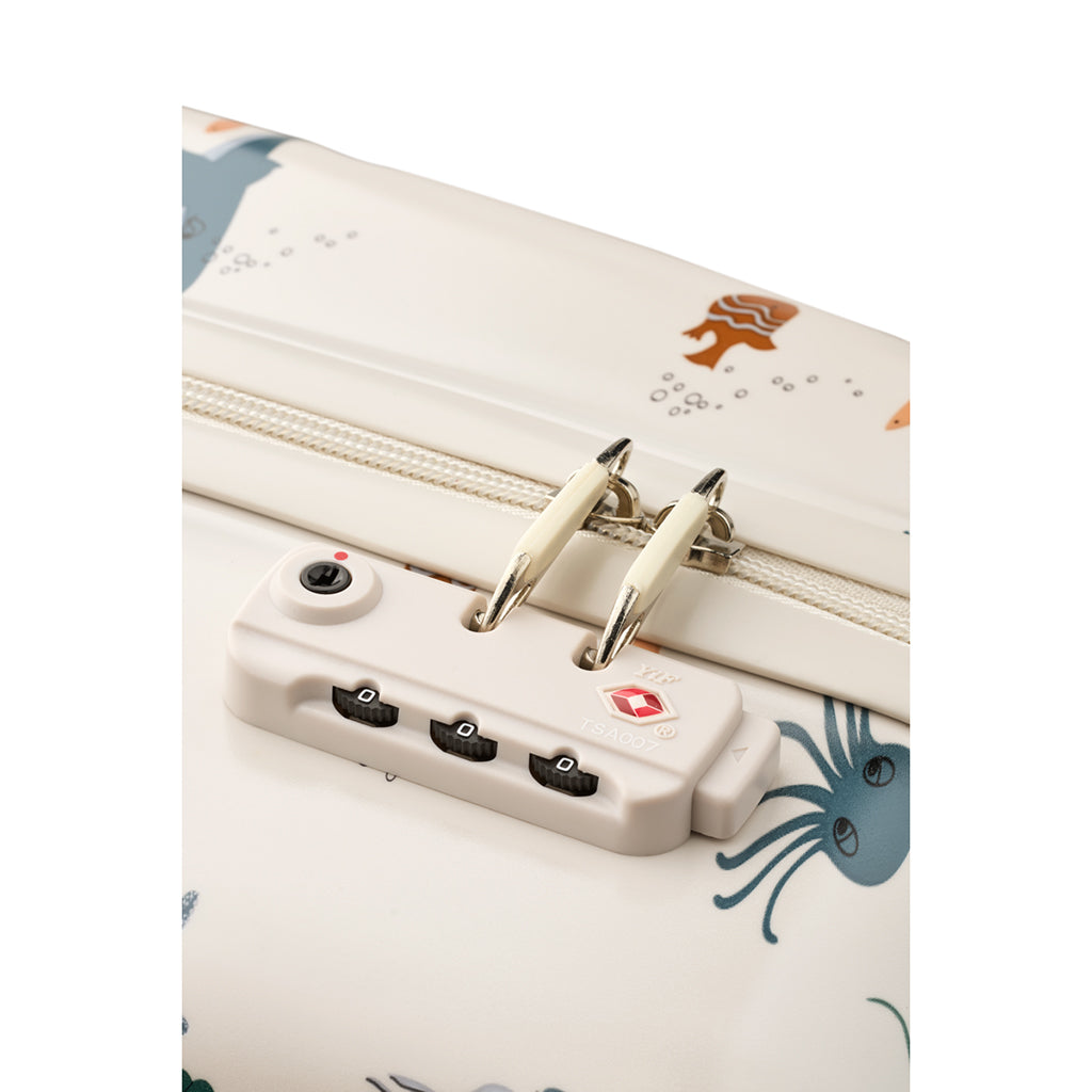 Liewood Norelle Hardcase Suitcase, Sea Creature/ Sandy