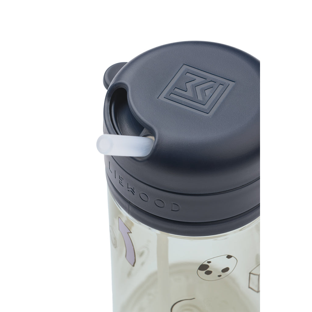 Liewood Pavia Tritan Sugerørskop 500ml, Play/ Dusty Peppermint