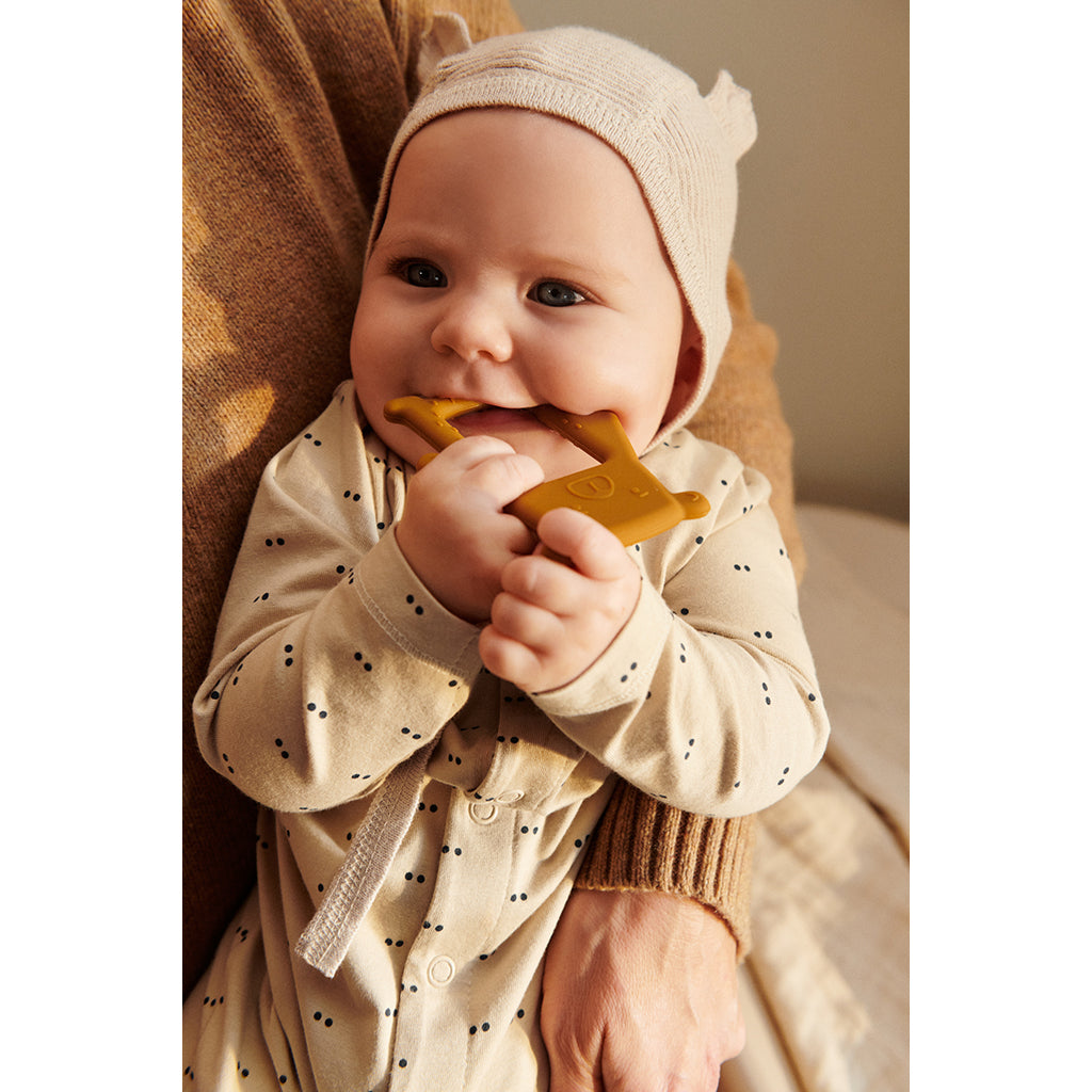 Liewood Jonathan Teething Rings, 2-Pack – Tuscany Rose/Apple Blossom