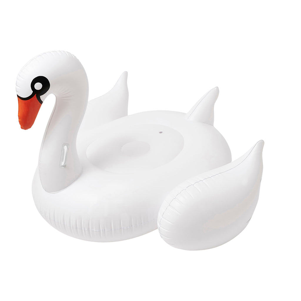Sunnylife Pool Toy, Swan Float White - Suitable for Ages 6 and Up