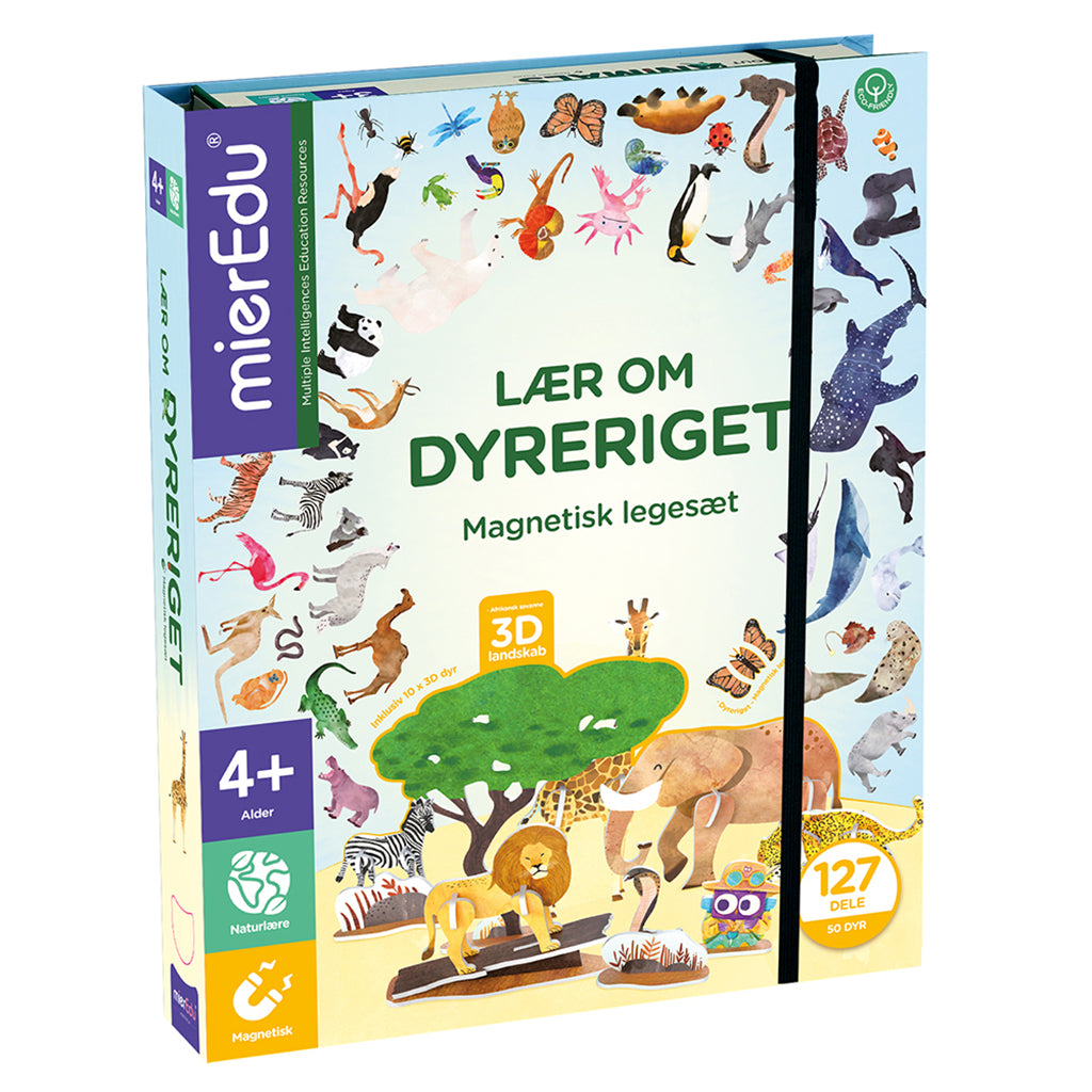 mierEdu, Magnetic Playset – Discover the World of Animals