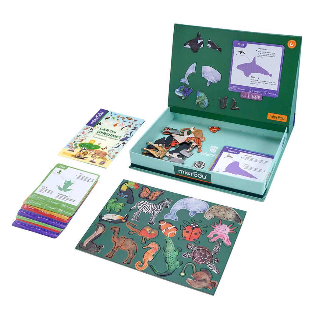mierEdu, Magnetic Playset – Discover the World of Animals