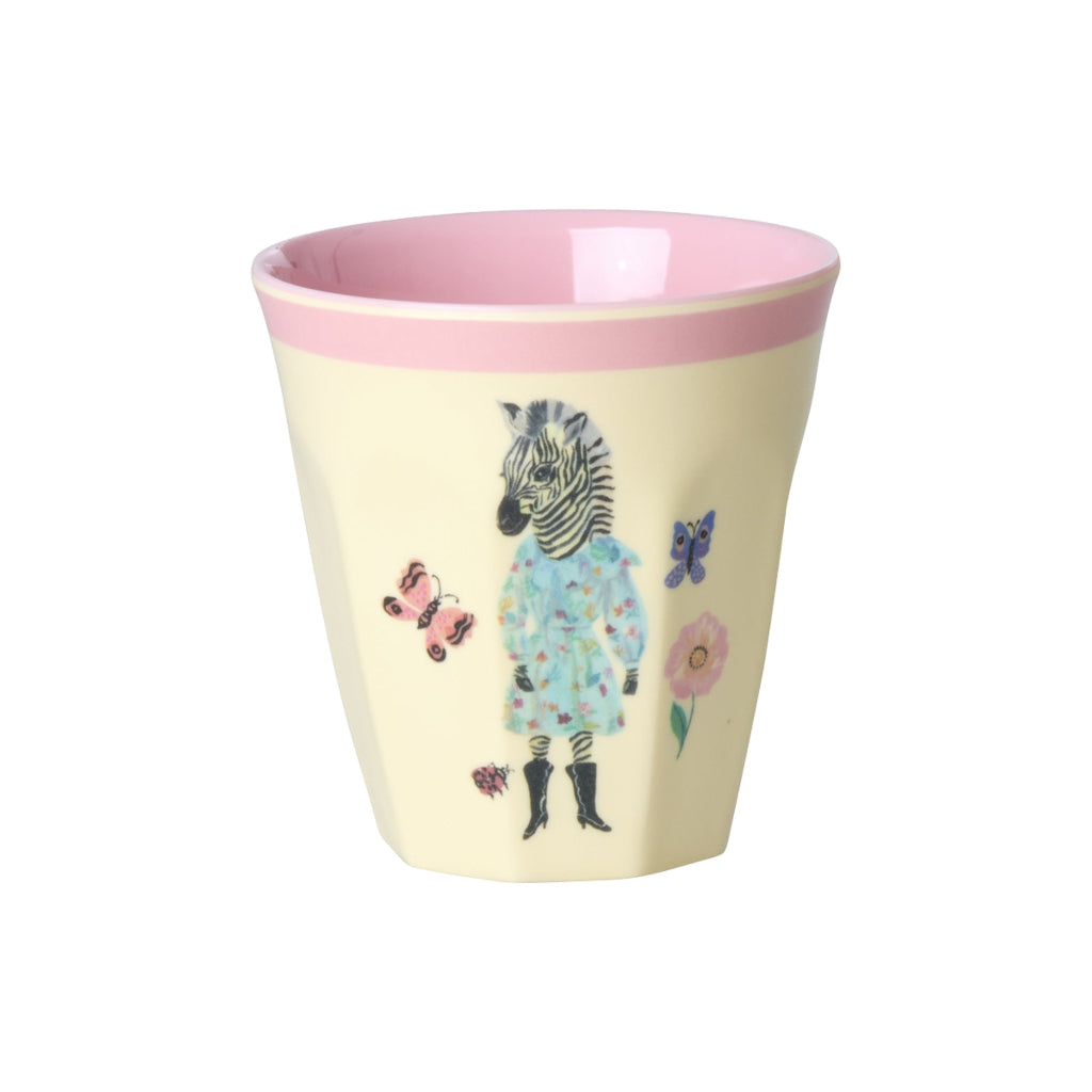 Rice Melamine Cups, Multicoloured, Nathalie Lété Print, 6-Pack - Small