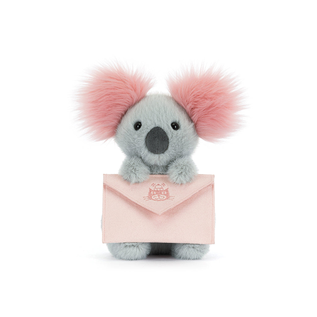 Jellycat Plush Toy, Koala with Letter - 20 cm