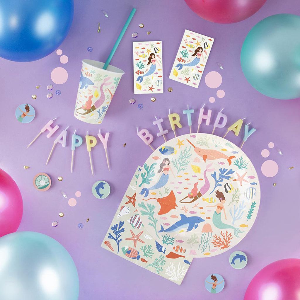 My Little Day Mermaid Napkins – 20 Pieces