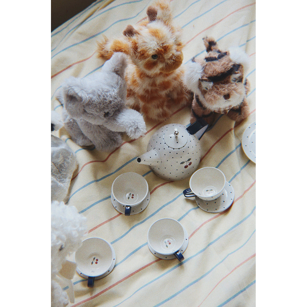 Konges Sløjd Play Food Set, Tea Party – Blue Dot