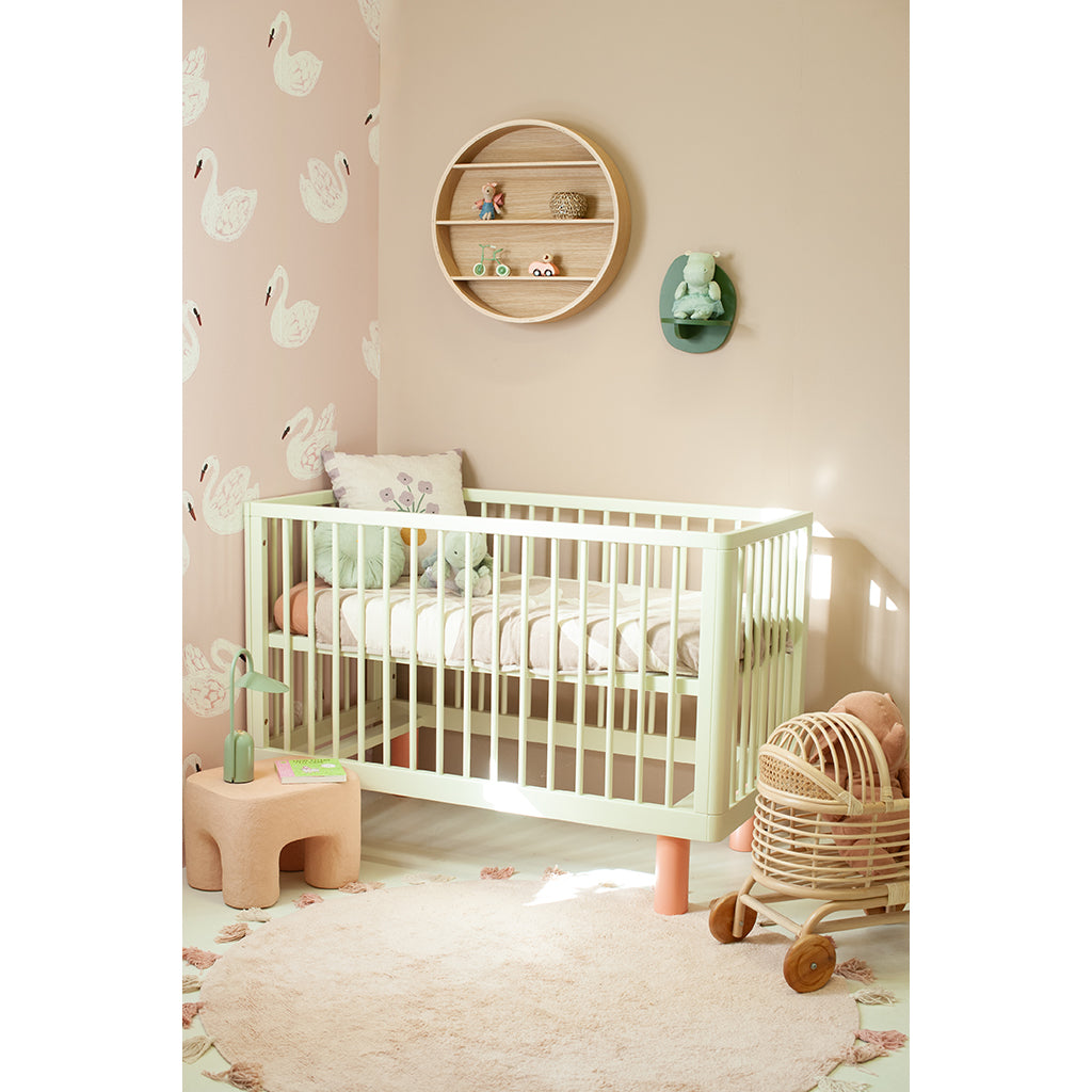 Curve-Lab, Round Shelf, Circular Shelf - Oak