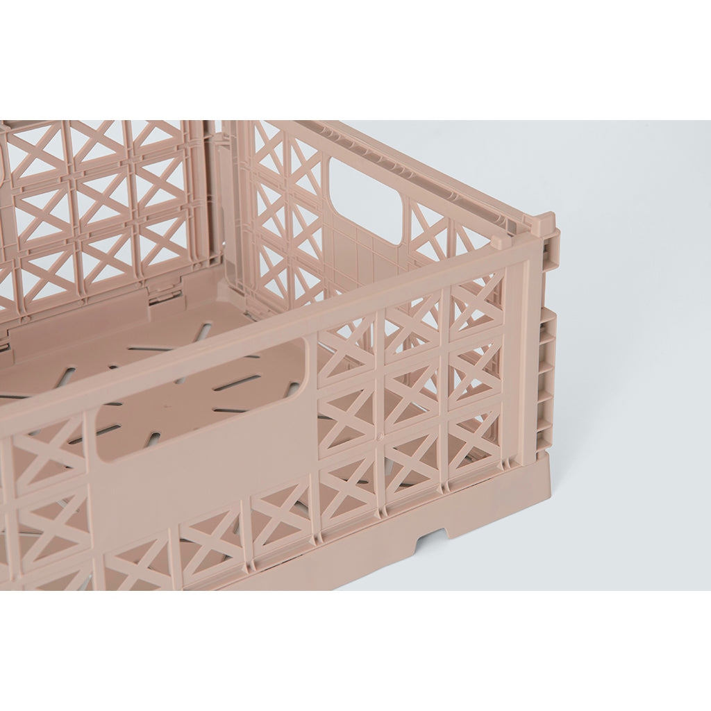 Gergerland Folding Crate, Size 2 - Milk Tea