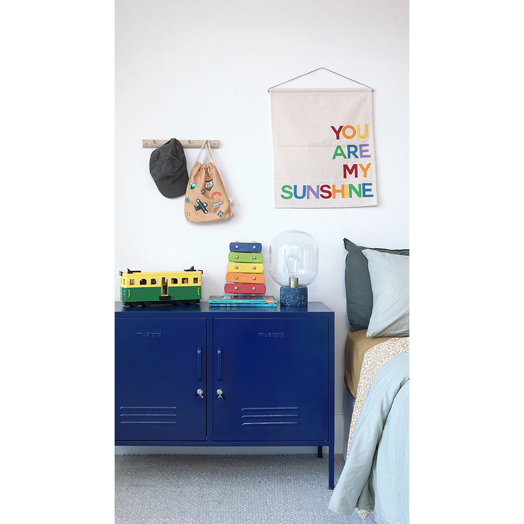 Mustard Made The Lowdown Skab, Navy