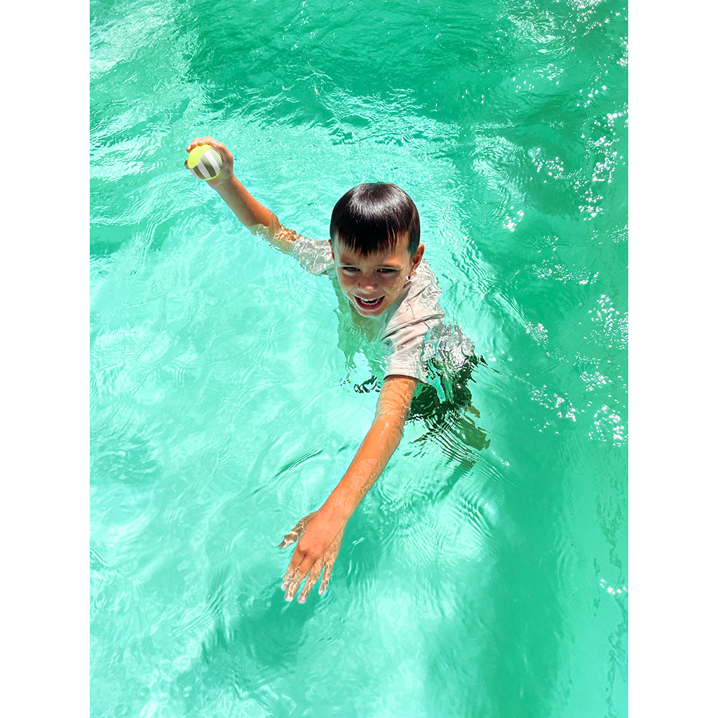 Sunnylife Neoprene Balls, Set of 2 - Skim Ball Set Tides Out Citrus