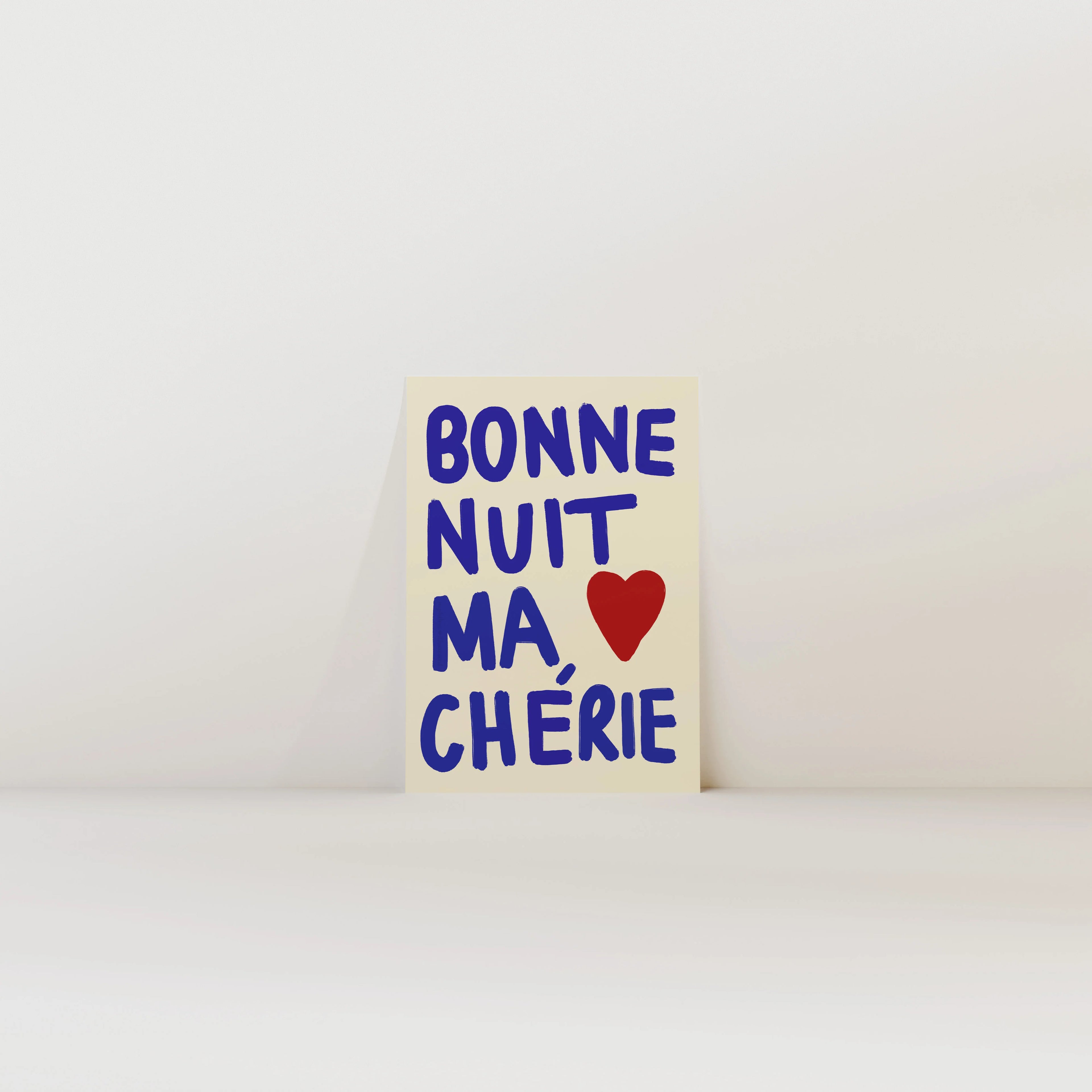 Nephthys Illustrated Poster, Bonne Nuit ma Chérie - A4