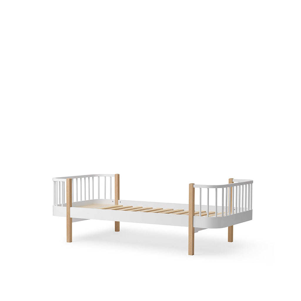 Oliver Furniture, Wood Original, Bed - White/Oak